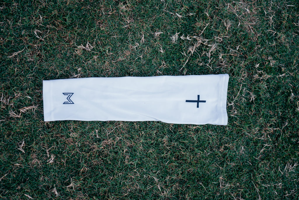 White MVP sleeve