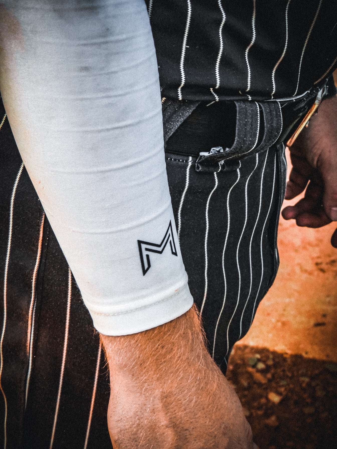 White MVP sleeve